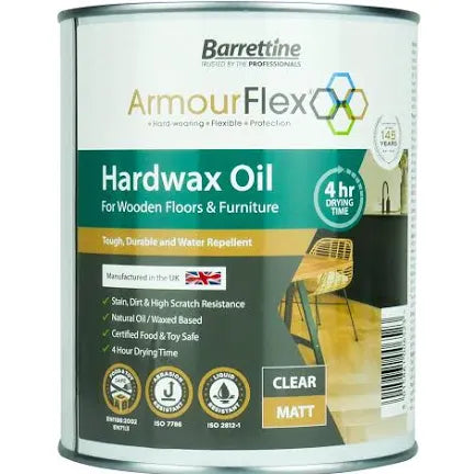 Deck: All in one Hardwax Oil Matt or Satin Finish