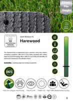 🥇 Harewood 32mm EN71 Artificial Grass: Durable and Safety-Certified Artificial Grass for Play, Available in 4mtr or 2mtr Widths - Hardscape Supplies Co