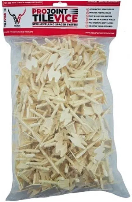 TileVice Spinner TILE SPACER LEVELLING SYSTEM Pink - Hardscape Supplies Co