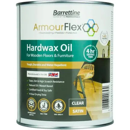 Deck: All in one Hardwax Oil Matt or Satin Finish