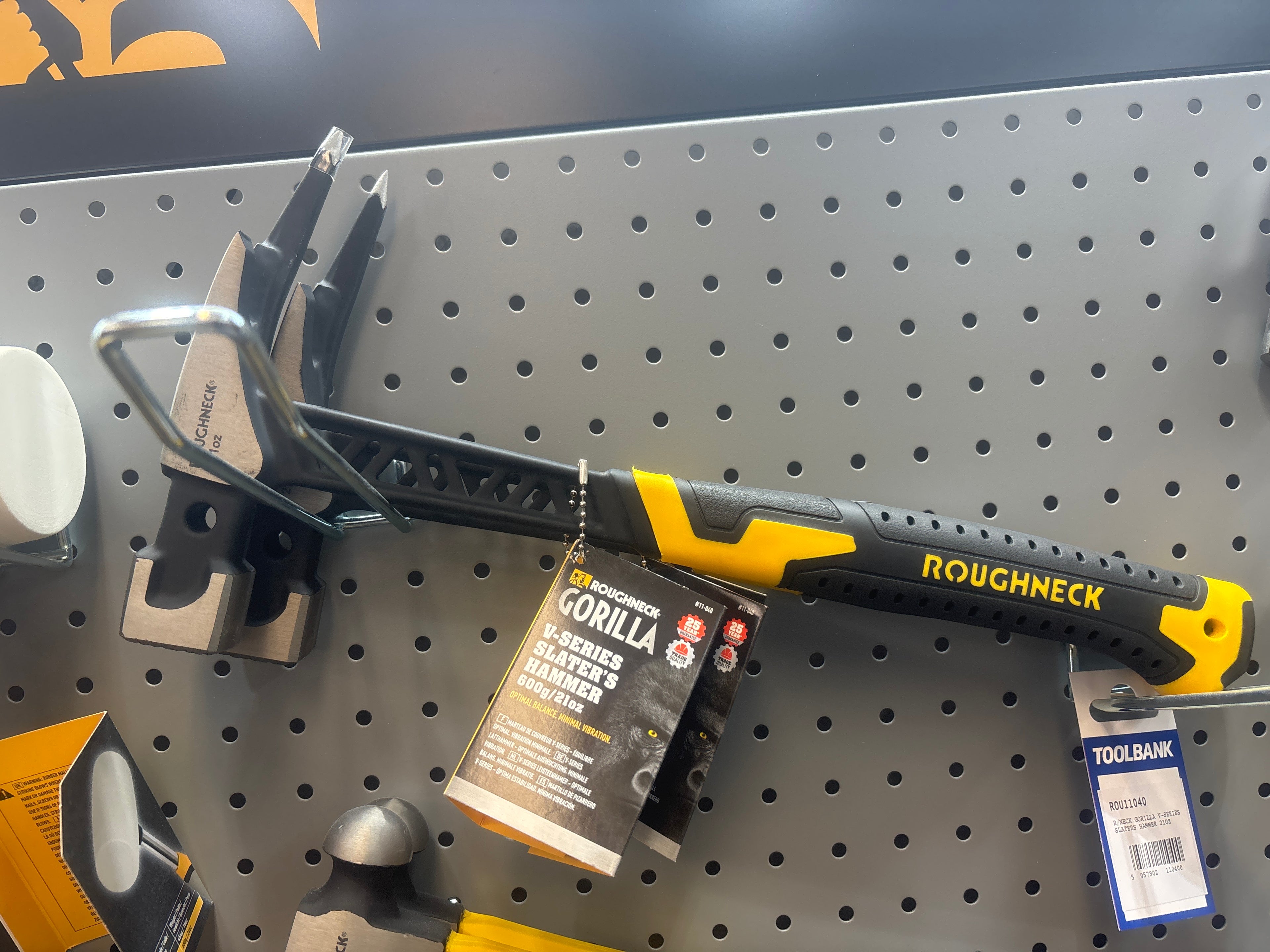 Roughneck® Hammers, Claw, Brick, Double Head, Slate,