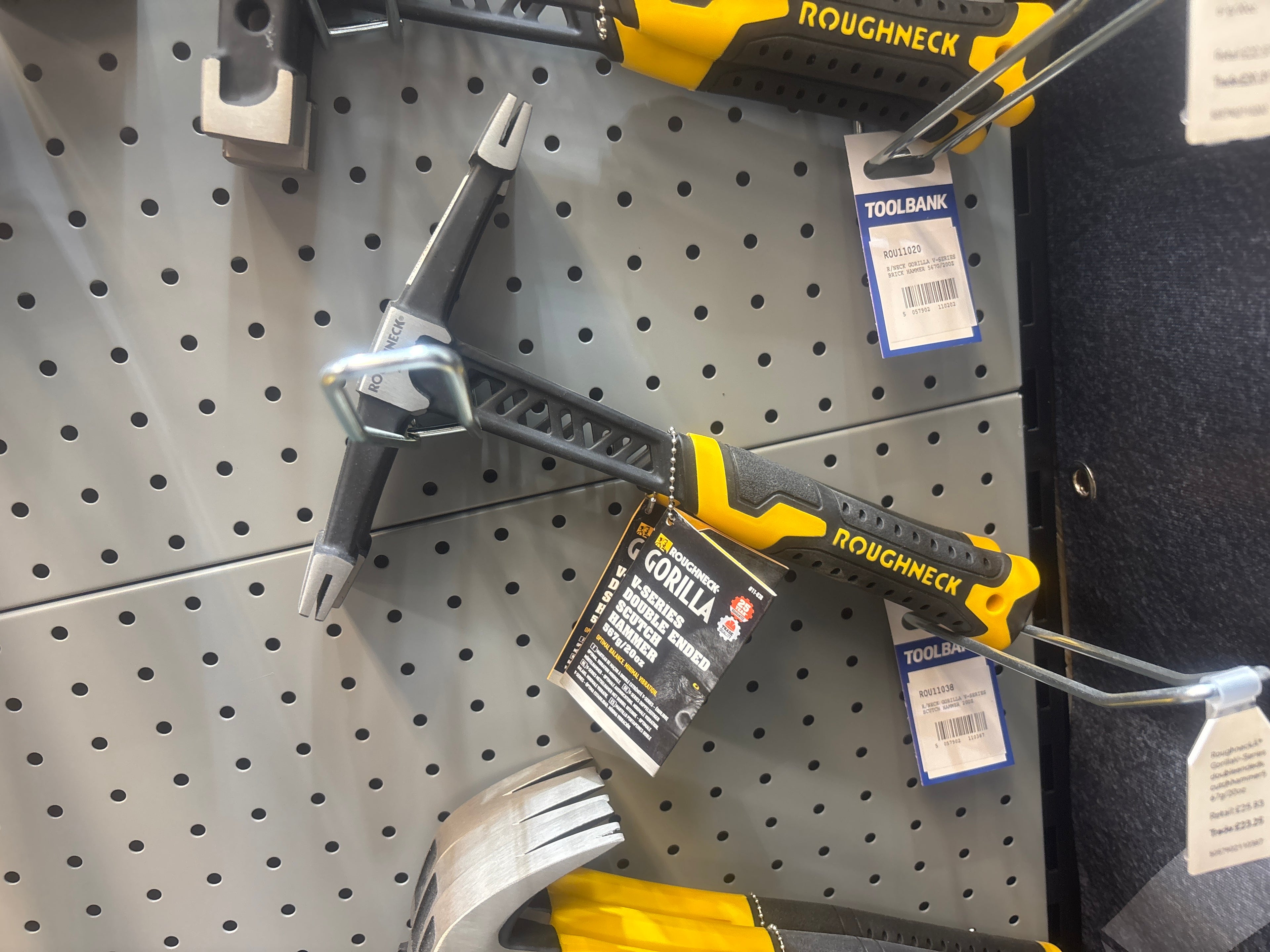 Roughneck® Hammers, Claw, Brick, Double Head, Slate,