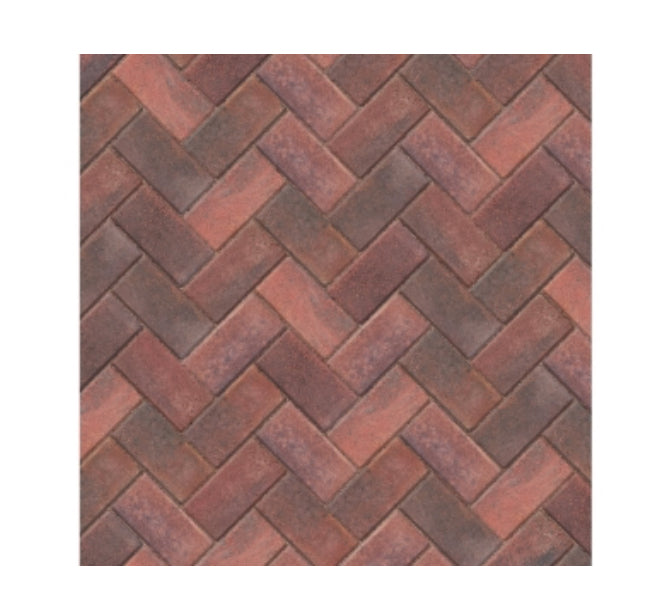 Driveway Blocks 60mm  Autumn Mix, Brindle, Bracken, Ash, Charcoal, Red, Buff, Carbon Black, Silver Grey