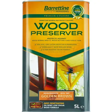 Nourish & Protect  Wood Preserver Golden Brown