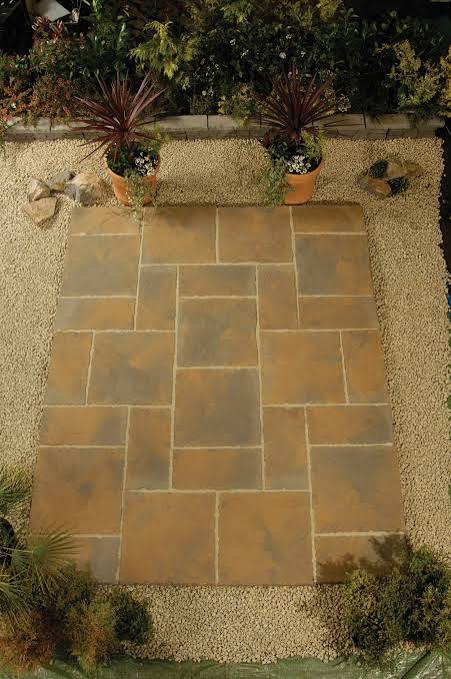 Rutland Paving, Autumn Gold, Mellow Stone, Oakham - Hardscape Supplies Co