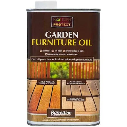 Wood Oils 1L Garden Furniture Oil