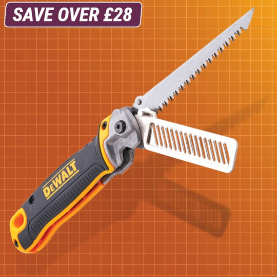 DeWalt Folding Jabsaw & Rasp - Hardscape Supplies Co