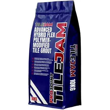 TileJam  **NEW** ADVANCED HYBRID FLEX POLYMER-MODIFIED TILE GROUT - Hardscape Supplies Co