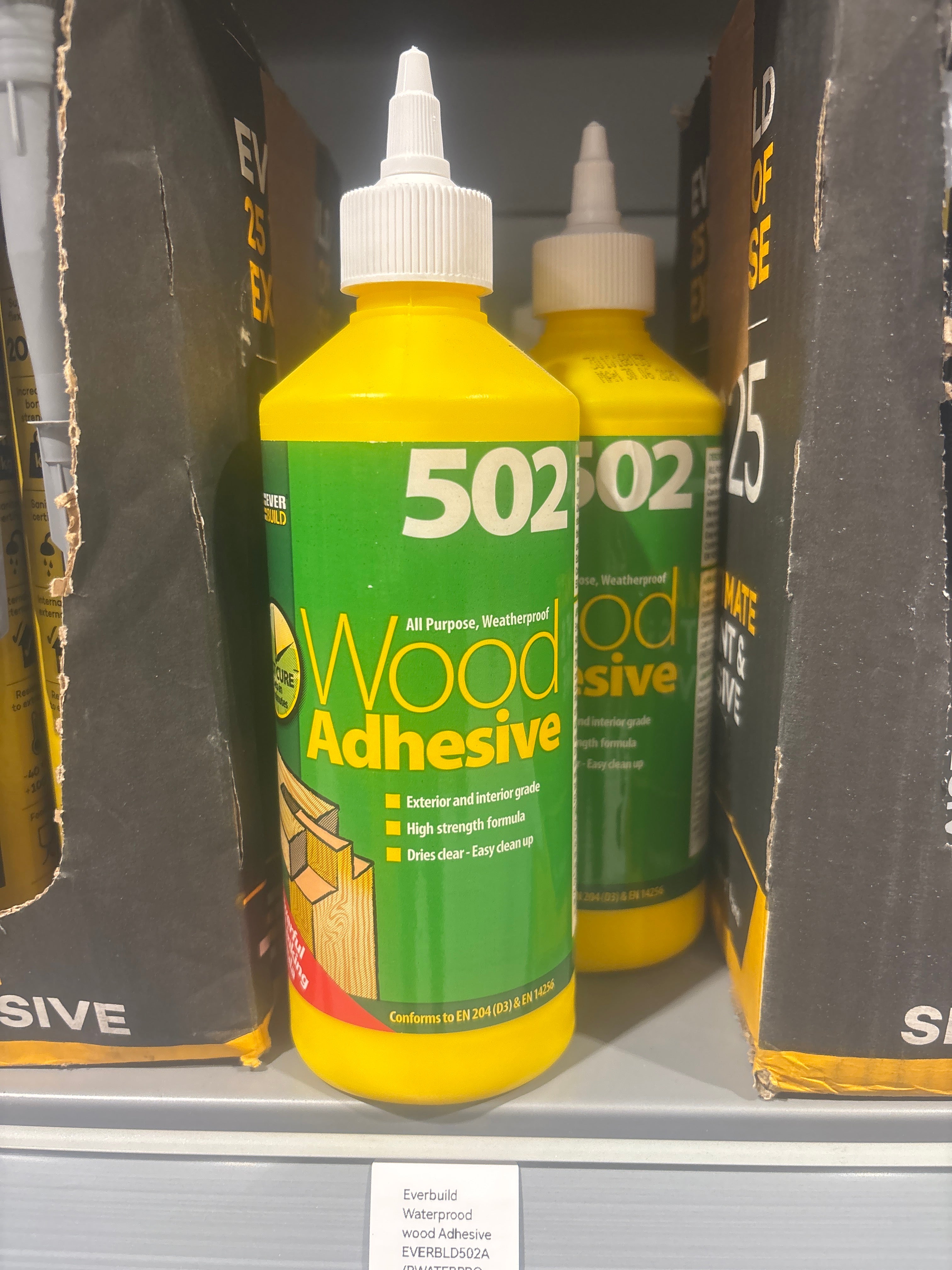 Everbuild Waterproof wood Adhesive