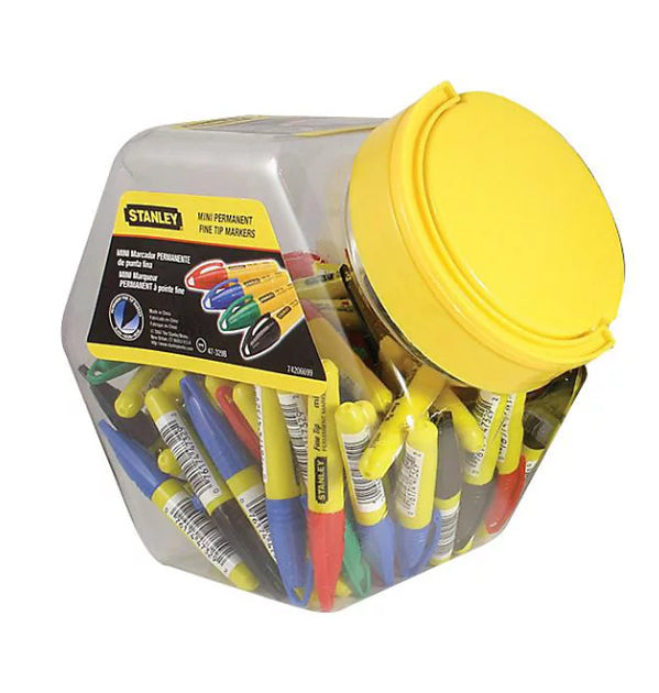 MINI FINE TIP MARKERS MULTI ( TUB72) - Hardscape Supplies Co
