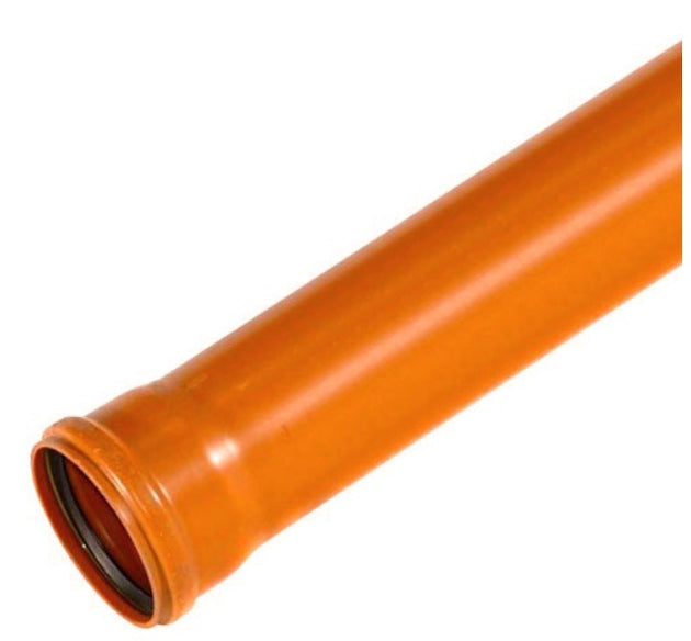 100mm / 4inch Sewer pipe EN1401 Single Socket 6m & 3m - Hardscape Supplies Co
