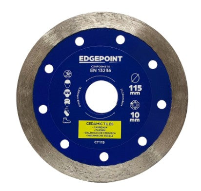 Edge Tile Cutting Diamond Cutting Disc 115mm to 180mm - Hardscape Supplies Co