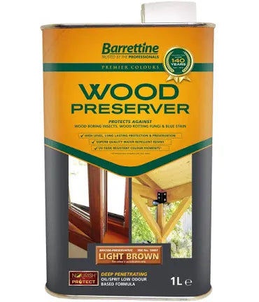 Nourish & Protect  Wood Preserver Light Brown