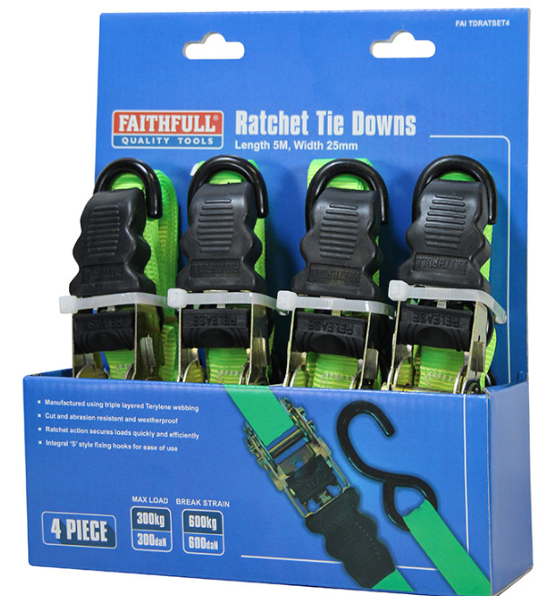 Faithfull Ratchet Strap - Hardscape Supplies Co