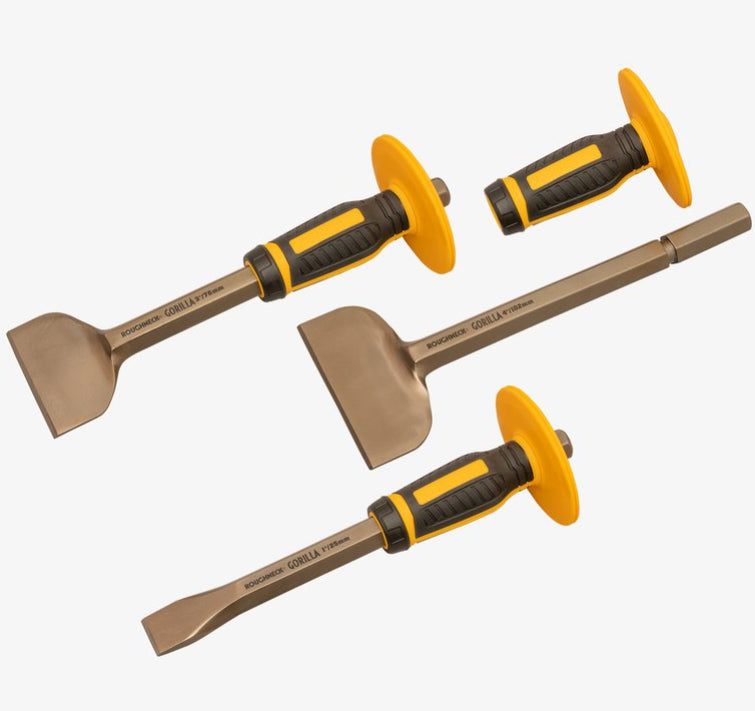 Roughneck Chisels, Bolster, Coold, Digging, Scutch