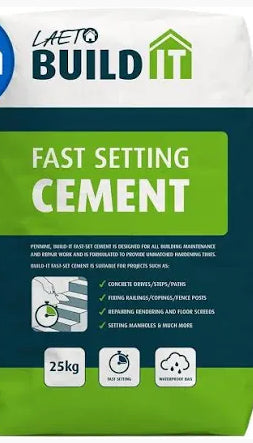 Fast Setting Cement 25kg Polybag