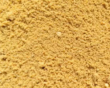 Misson Yellow  Building Sand, Poly Bag - Hardscape Supplies Co