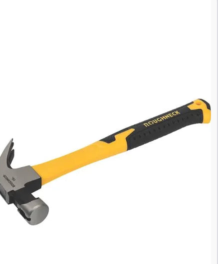Roughneck®Claw hamme r-fibre glass handle 454g/16oz - Hardscape Supplies Co