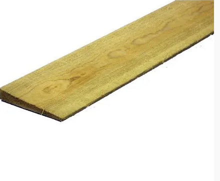 125mm wide Treated Feather edge