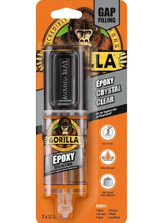 GORILLA  GORILLA 2-PART EPOXY SYRINGE 25ML 5 MIN