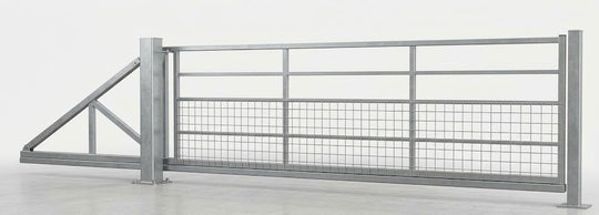 Galvanised Counter Leaver  Farm Gate (No Track manual Operation)