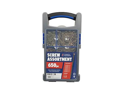 F/FIX   M/P SCREW ORGANISER 650PC - Hardscape Supplies Co