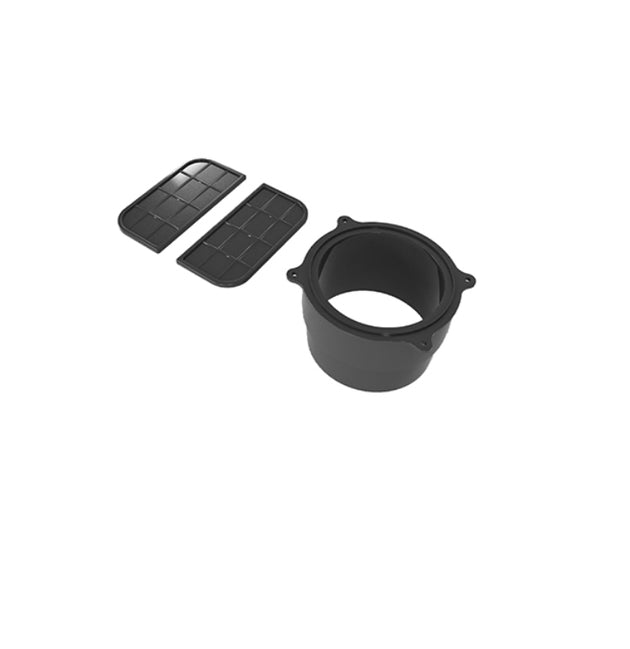 B125 Shallow Channel Drain Galvanised - Hardscape Supplies Co