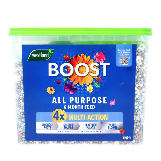 Westland Boost Slow Release Plant Food 2kg www.hardscapesupplies.co.uk - Cleckheaton - West Yorkshire