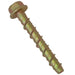 Thunder Bolt HEX FLANGE HD Zinc Plated Concrete Anchor Screw M5 & M6 - Hardscape Supplies Co