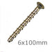 Thunder Bolt CSK Zinc Plated Including M6x50 Pan YZP Concrete Anchor Screw M5 & M6 - Hardscape Supplies Co