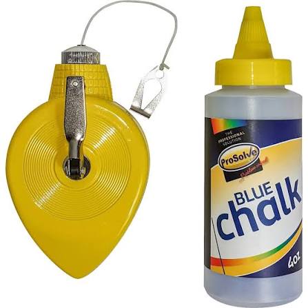 ALLOY CHALK LINE REEL WITH CHALK PVACLWC - Hardscape Supplies Co