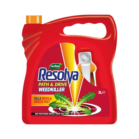 Resolva Path & Drive Weedkiller 3L RTU www.hardscapesupplies.co.uk - Cleckheaton - West Yorkshire