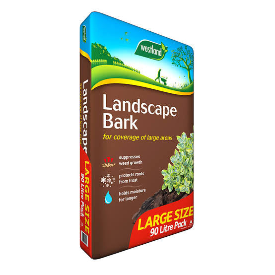 Landscape Bark (Bag) 90L www.hardscapesupplies.co.uk - Cleckheaton - West Yorkshire
