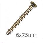 Thunder Bolt CSK Zinc Plated Including M6x50 Pan YZP Concrete Anchor Screw M5 & M6 - Hardscape Supplies Co