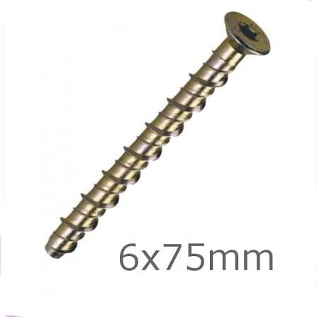 Thunder Bolt CSK Zinc Plated Including M6x50 Pan YZP Concrete Anchor Screw M5 & M6 - Hardscape Supplies Co