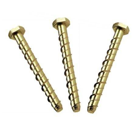 Thunder Bolt HEX HD Zinc Plated Concrete Anchor Screw M8 M10 M12 - Hardscape Supplies Co