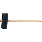 RUBBER MAUL HEAD & HANDLE 41" PVRM41 - Hardscape Supplies Co