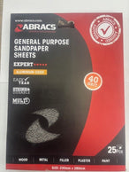 Sandpaper Sheet - Hardscape Supplies Co