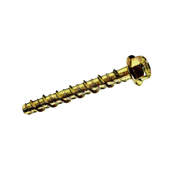 Thunder Bolt HEX FLANGE HD Zinc Plated Concrete Anchor Screw M5 & M6 - Hardscape Supplies Co