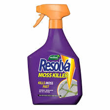 Resolva Moss Killer 1L RTU www.hardscapesupplies.co.uk - Cleckheaton - West Yorkshire