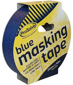 Blue Masking Tape, 25mm - 50mm - Hardscape Supplies Co