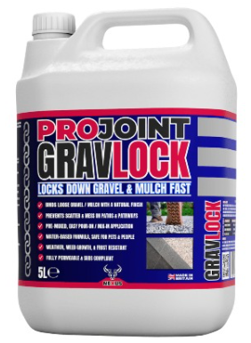 GravLock™ PROFESSIONAL GRAVEL & MULCH BINDER INTENSIFIER