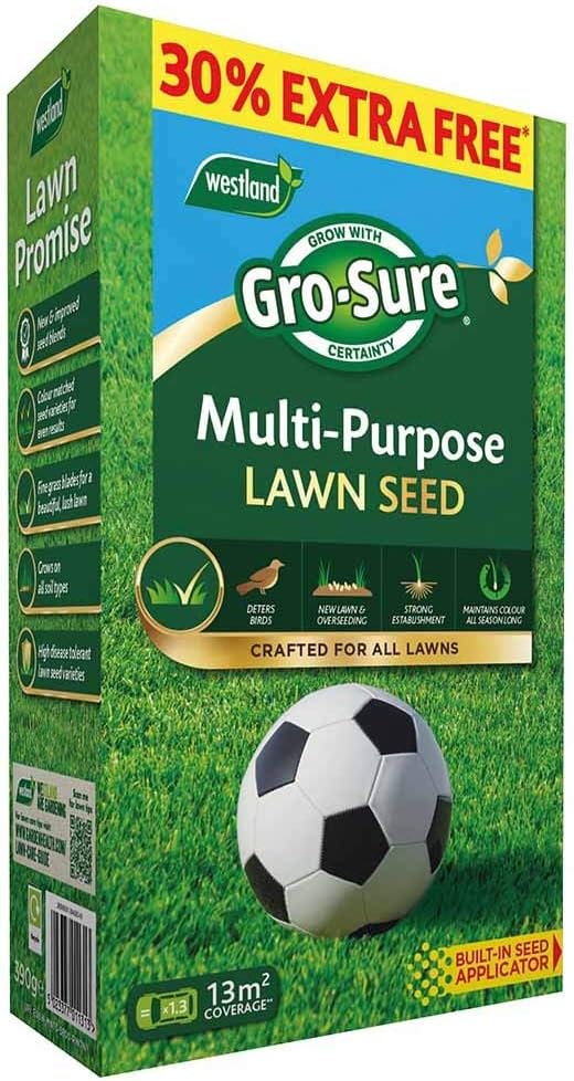 Gro-Sure Multi Purpose Lawn Seed 10m2 + 30% Extra Free Box - Hardscape Supplies Co