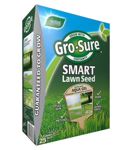 Gro-Sure Smart Lawn Seed 25m2 Box - Hardscape Supplies Co
