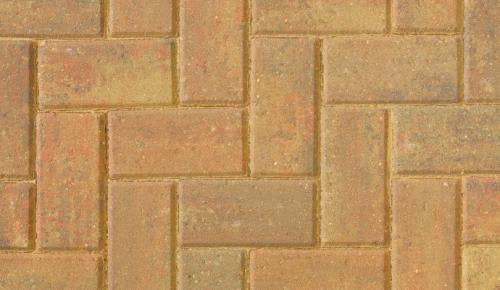 Driveway Blocks 60mm  Autumn Mix, Brindle, Bracken, Ash, Charcoal, Red, Buff, Carbon Black, Silver Grey - Hardscape Supplies Co