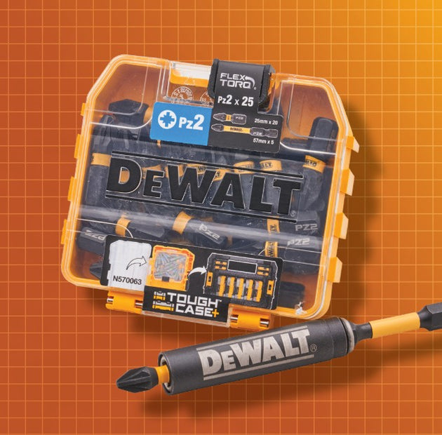 DeWalt PZ2 Screwdriver Bit Pack & Bit Holder - Hardscape Supplies Co