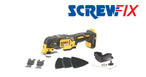 DEWALT DCS355N-XJ 18V Li-Ion XR Brushless Cordless Oscillating Multi-Tool - Bare Screwfix - Hardscape Supplies Co