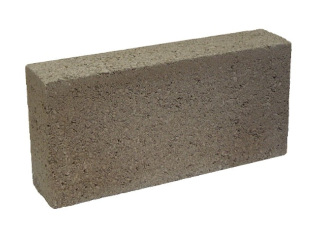 7.3N Dence Concrete Block 100mm X 440mm x 215mm - Hardscape Supplies Co