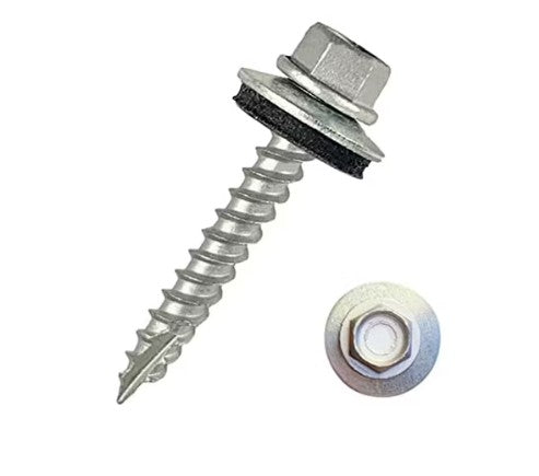 Tech-Screws Stainless Steel Self Drilling  C/W Bi Metal Washer - Hardscape Supplies Co