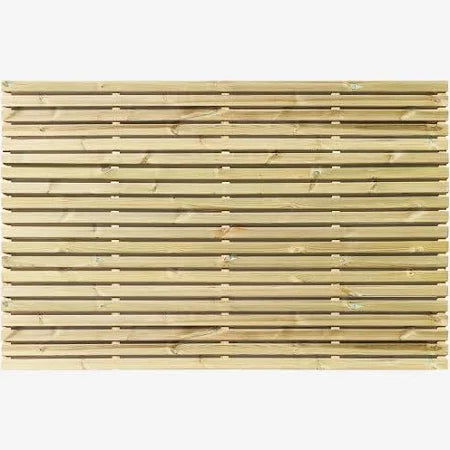 Venetian Fence Pannel Double Sided Plained 1800mm Wide - Hardscape Supplies Co